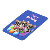 Chihuahua lustige Welpen Magnet (Linke Seite)