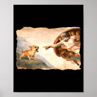 Chihuahua lustiger Hund christlich Christentum Got Poster
