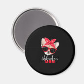 Chihuahua lustiger Hund Mutter Sonnenbrille Hundel Magnet (Vorderseite/Rückseite)