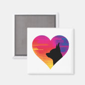 Chihuahua Magnet (Vorderseite/Rückseite)