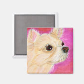 Chihuahua Magnet (Vorderseite/Rückseite)