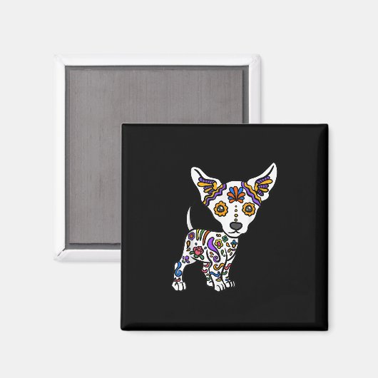 Chihuahua Magnet (Vorderseite/Rückseite)
