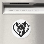 Chihuahua Magnet (In Situ (Geschirrspüler))