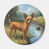 Chihuahua Magnet (Vorne)