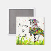 Chihuahua Magnet 2: niedlich und farbig (Vorderseite/Rückseite)