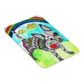 Chihuahua Magnet niedlich und farbenfroh 3"x4" (Rechte Seite)