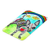 Chihuahua Magnet niedlich und farbenfroh 3"x4" (Linke Seite)