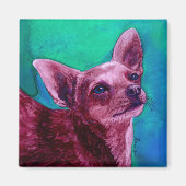 Chihuahua Magnet - "Velvet" (Vorne)