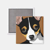 Chihuahua Magnets Magnet (Vorderseite/Rückseite)