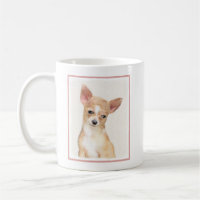 Chihuahua-Malerei - Niedliche Original-Hundkunst