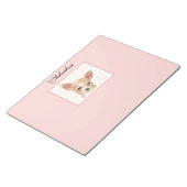 Chihuahua-Malerei - Niedliche Original-Hundkunst Notizblock (angewinkelt)