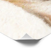 Chihuahua-Malerei - Niedliche Original-Hundkunst Poster (Ecke)