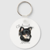 Chihuahua Mama 2 Schlüsselanhänger (Vorderseite)