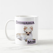 Chihuahua-Mama 4 Kaffeetasse (Links)