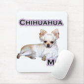 Chihuahua-Mama 4 Mousepad (Mit Mouse)