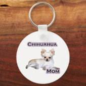 Chihuahua Mama 4 - Schlüsselanhänger (Vorderseite)
