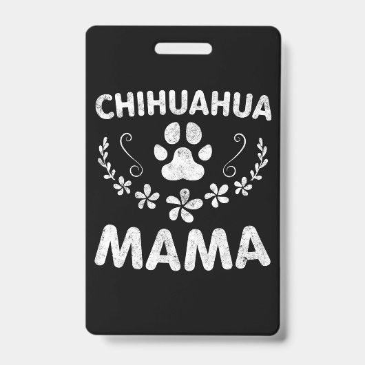 Chihuahua Mama Ausweis (Vorderseite)