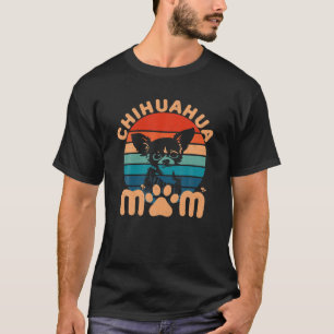 Chihuahua Mama, Chihuahua Lover Retro Vintages Ges T-Shirt