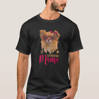 Chihuahua Mama Chihuahua Mama Niedlich T-Shirt