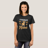 Chihuahua Mama Dog Owner Chihuahua 1 T-Shirt (Vorne ganz)