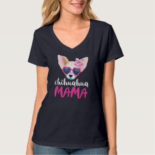 Chihuahua Mama für Frauengeschenk Chihuahua-Mama T-Shirt