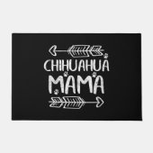Chihuahua Mama Fußmatte (Vorderseite)