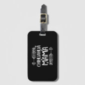 Chihuahua Mama Gepäckanhänger (Vorderseite Vertikal)