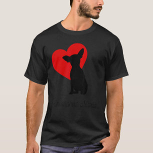 Chihuahua Mama Geschenk Frauen Hunde liebt Chiwawa T-Shirt