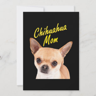 Chihuahua Mama Geschenk für Hundebesitzer Dankeskarte