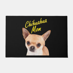 Chihuahua Mama Geschenk für Hundebesitzer Fußmatte