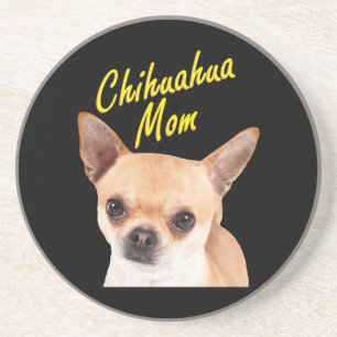 Chihuahua Mama Geschenk für Hundebesitzer Getränkeuntersetzer