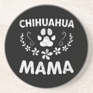 Chihuahua Mama Getränkeuntersetzer