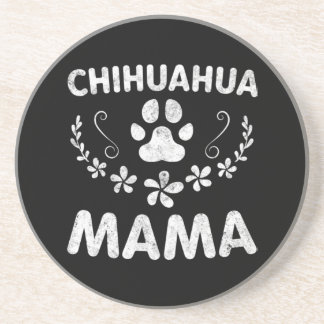 Chihuahua Mama Getränkeuntersetzer
