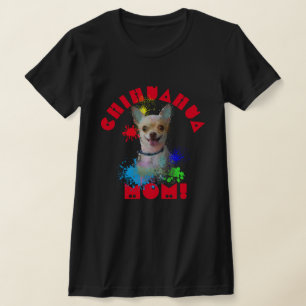 Chihuahua Mama Hund Beste Hunde Mama je T-Shirt