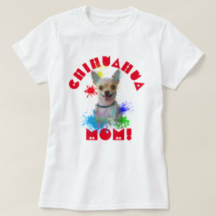 Chihuahua Mama Hund Beste Hunde Mama je T-Shirt