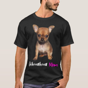 Chihuahua-Mama-Hunde Welpen-Geschenk T-Shirt