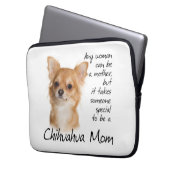 Chihuahua-Mama-Laptop-Hülse Laptopschutzhülle (Vorderseite Links)
