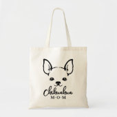Chihuahua Mama Lebensmittelgeschäft Tote Bag Tragetasche (Vorne)