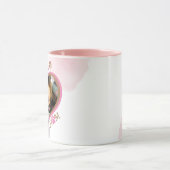 Chihuahua Mama Personalisiertes Foto Tasse (Zentrum)