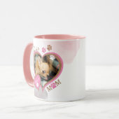 Chihuahua Mama Personalisiertes Foto Tasse (Vorderseite Links)
