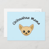 Chihuahua mama Postcard Postkarte (Vorne/Hinten)