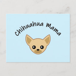 Chihuahua mama Postcard Postkarte
