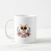 Chihuahua Mama Shirt Frauen Chihuahua Besitzermütt Kaffeetasse (Links)