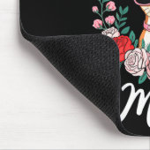 Chihuahua Mama Shirt Frauen Chihuahua Besitzermütt Mousepad (Ecke)