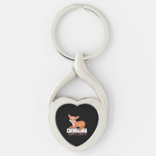 Chihuahua-Mama-Shirt Muttertag Tierbesitzer Schlüsselanhänger