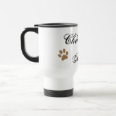 Chihuahua-Mama-Skript mit Pawprints Reisebecher (Links)