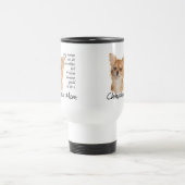 Chihuahua-Mama-Tasse Reisebecher (Mittel)