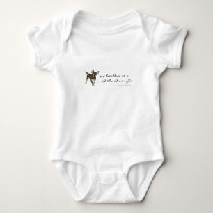 Chihuahua - mehr Rassen Baby Strampler