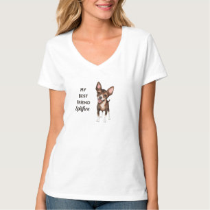 Chihuahua Mein bester Freund, benutzerdefinierter T-Shirt