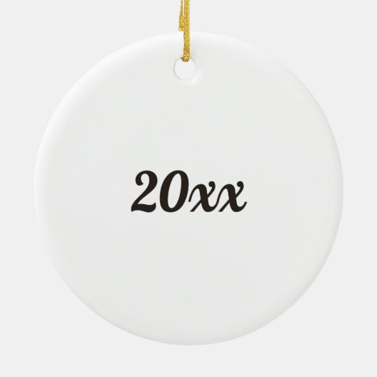 Chihuahua mein bester Freund Individuelle Name Keramik Ornament (Hinten)